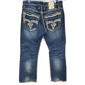 Rock Revival Mens Jeans Size 34 x 30 Jason